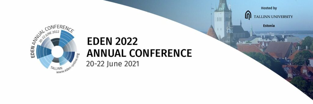 EDEN 2022 Annual Conference – Call for Papers, extended dealine April 15th