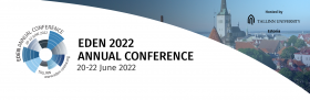 EDEN 2022 Annual Conference – Tallinn University  Save the date: 20-22 June 2022