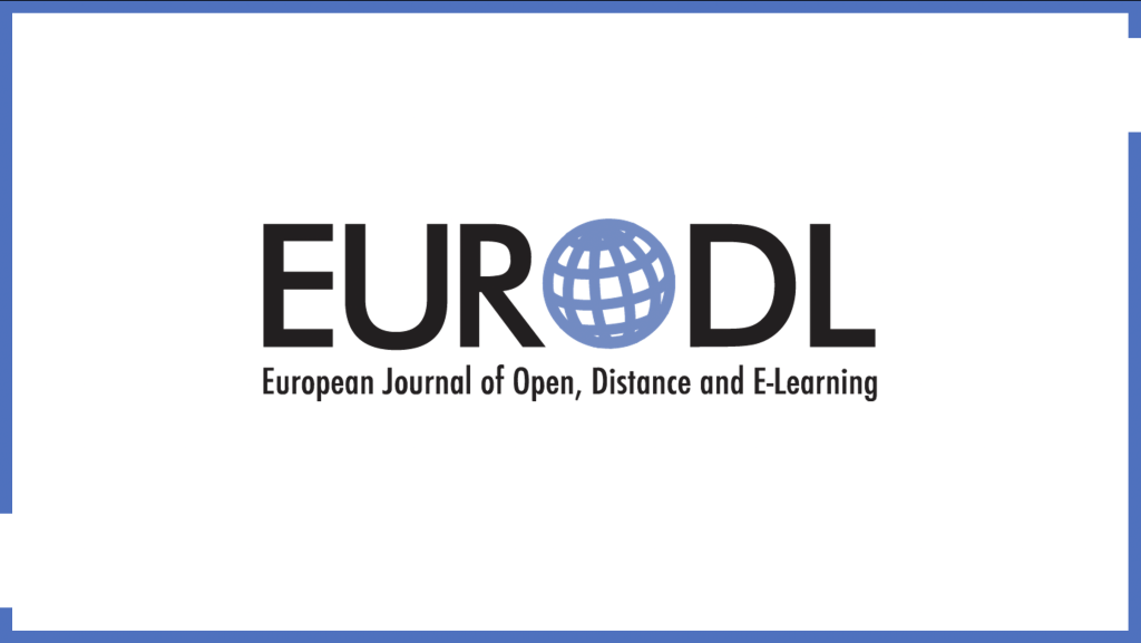 New article on EURODL: “Implementation of e-learning curriculum in higher education”