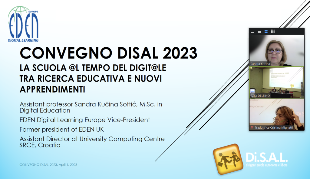 EDEN DLE Vice-President Sandra Kučina Participates in DiSAL 2023 Congress