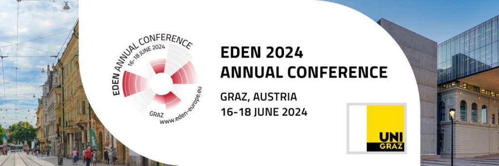 Call For Papers – EDEN 2024 Annual Conference, 16-18 June 2024 at University of Graz, Austria