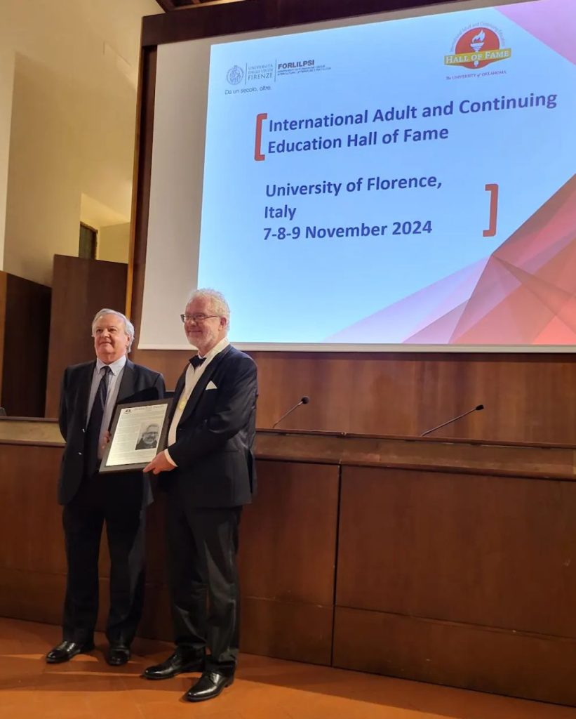 Former EDEN President Morten Paulsen Honored with The International Adult and Continuing Education Hall of Fame Award