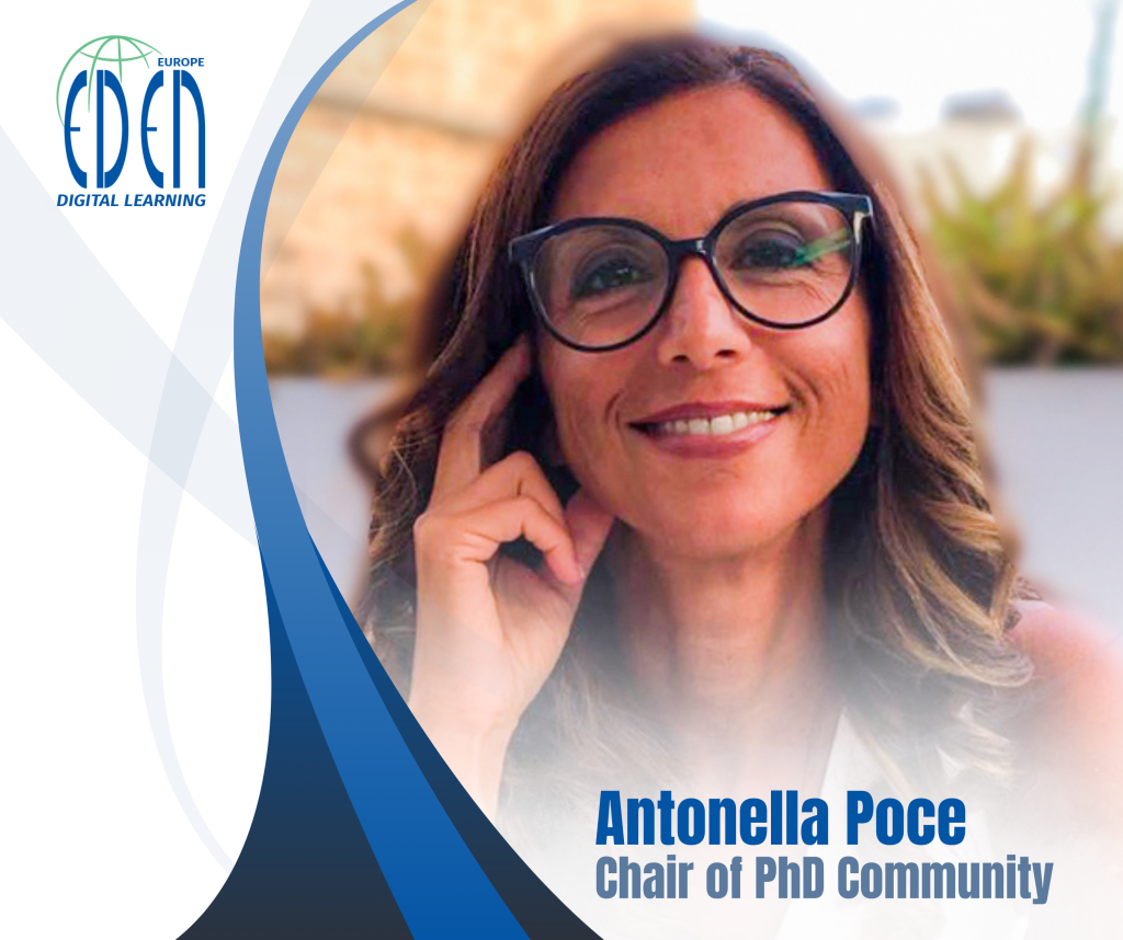 EDEN Appoints Antonella Poce as Chair of PhD Community