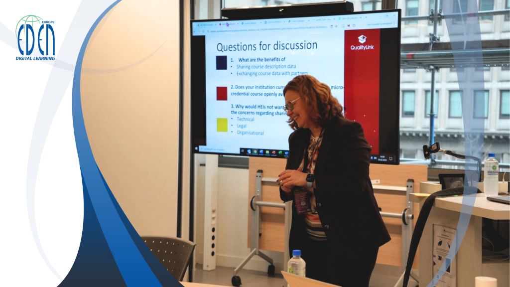 EDEN DLE family member Estela Daukšienė contributed to Micro-Credentials Masterclass 2026