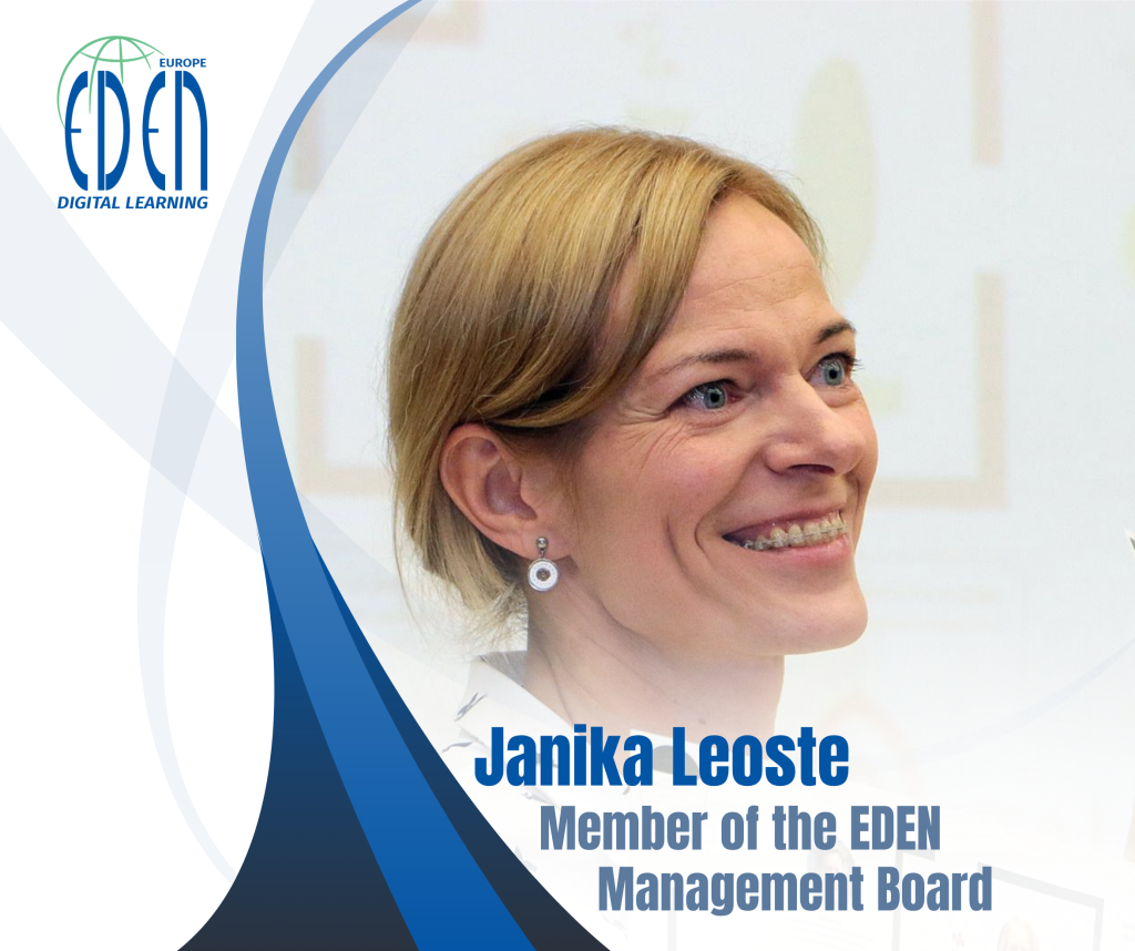 Janika Leoste has been elected as a new Member of the EDEN Management Board