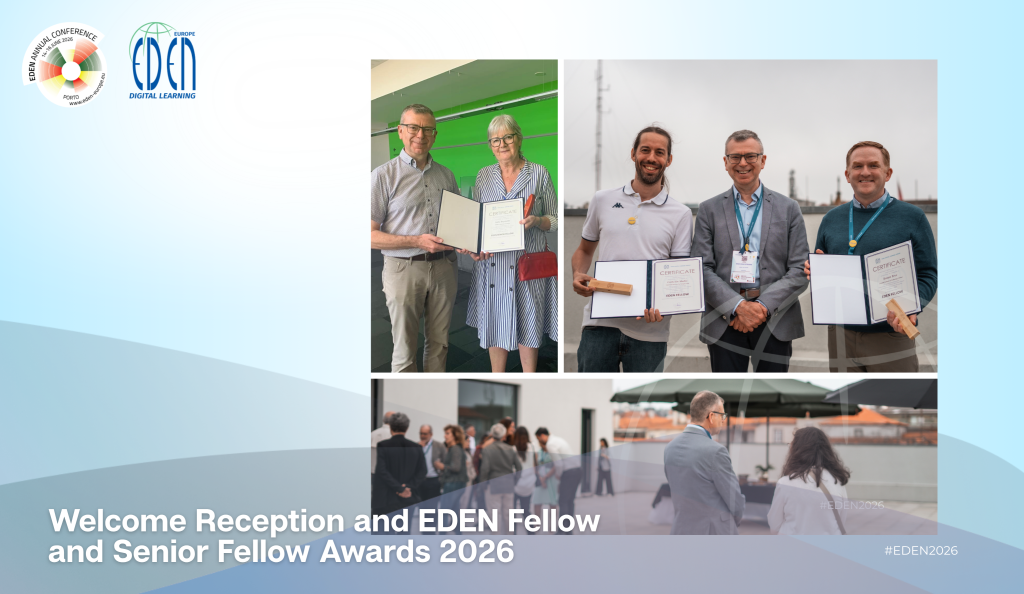 EDEN Porto AC 2026 Opens with Welcome Reception and EDEN Fellow and Senior Fellow Awards